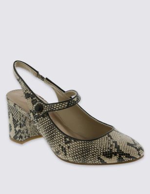 Slingback Dolly Court Shoes with Insolia&reg;